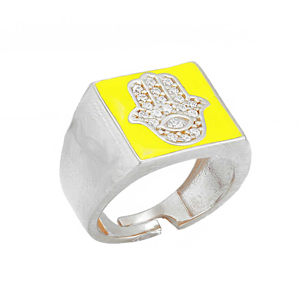 Fatma AnaninEli Silver Ring Ms2399