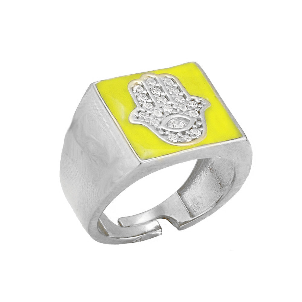 Fatma AnaninEli Silver Ring Ms2399