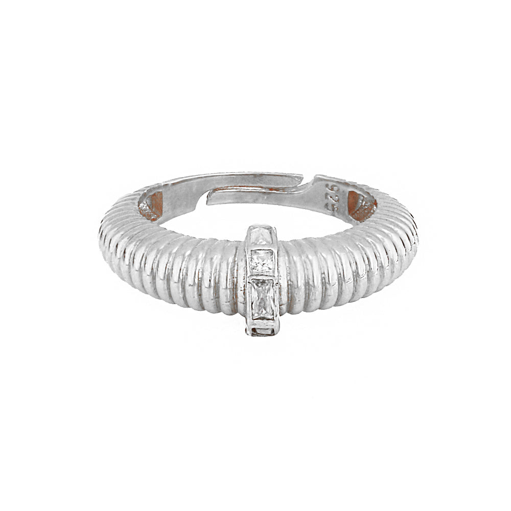 Stylish Silver Ring Sb2450