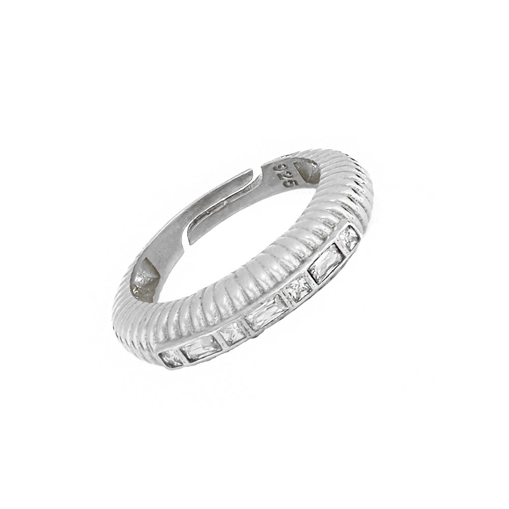 Stylish Silver Ring Sb2451