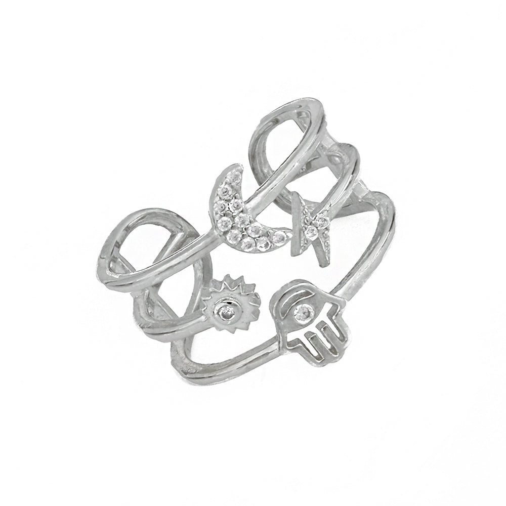 Fatma Ananineli Charm Ring Ms2459