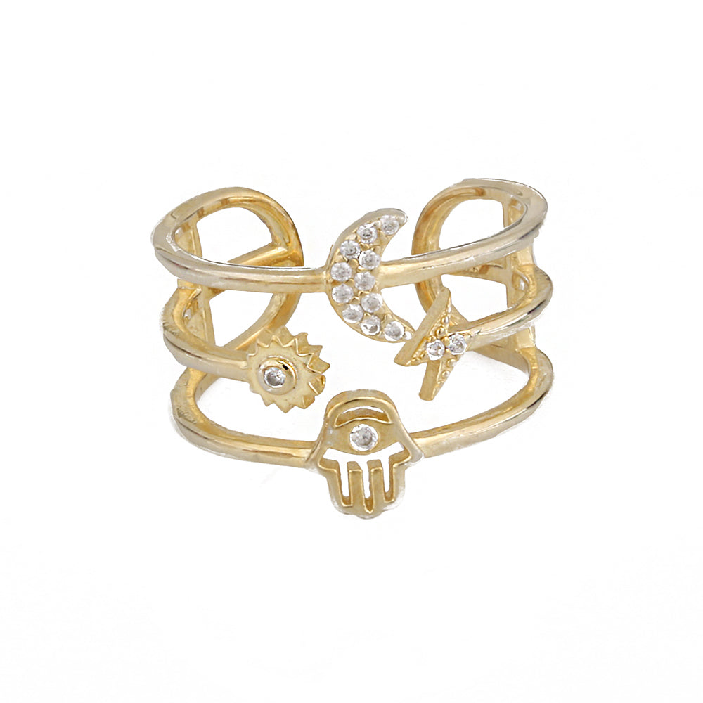 Fatma Ananineli Charm Ring Ms2459