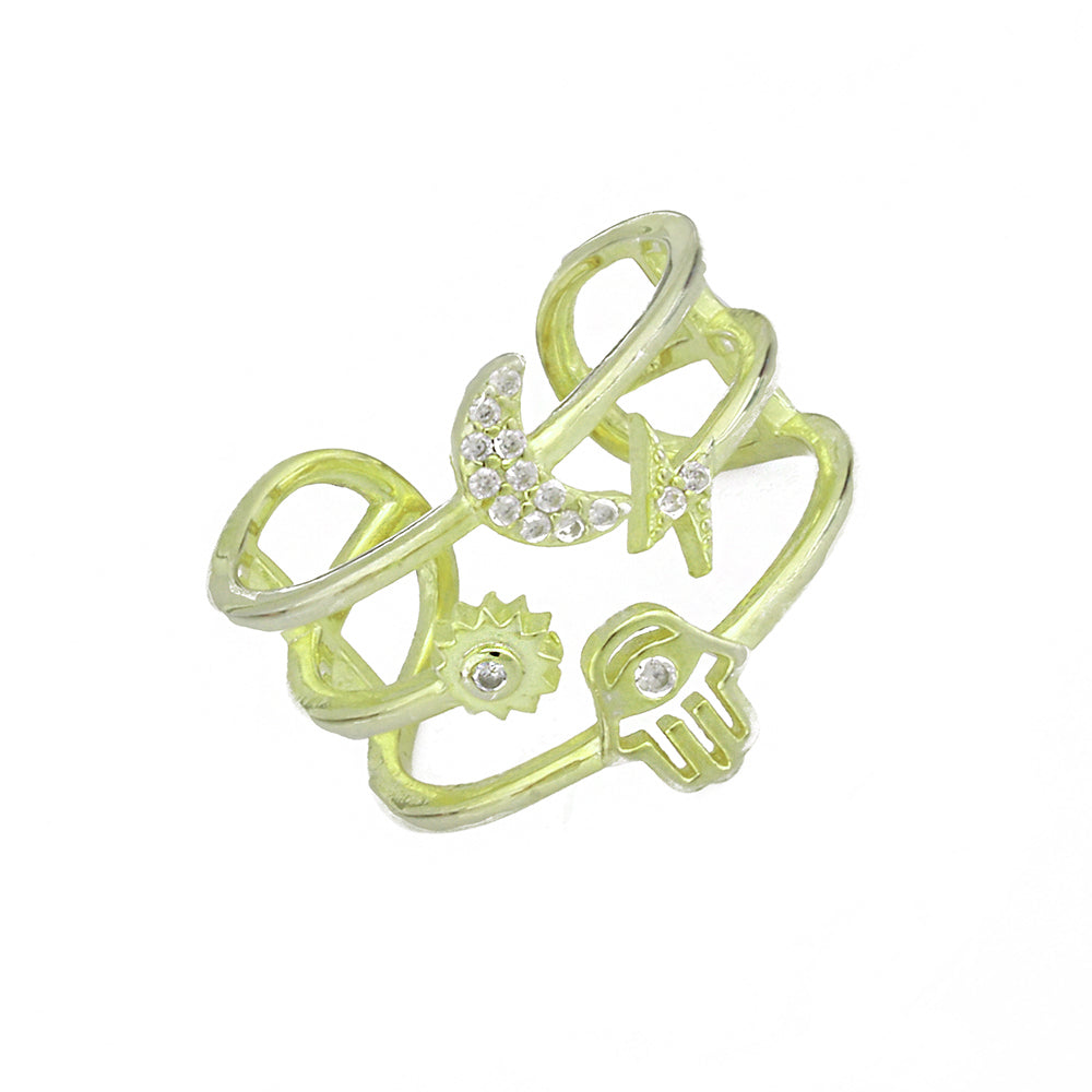 Fatma Ananineli Charm Ring Ms2459