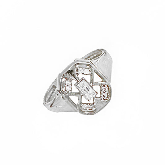 Sparkle Silver Ring Ms2464