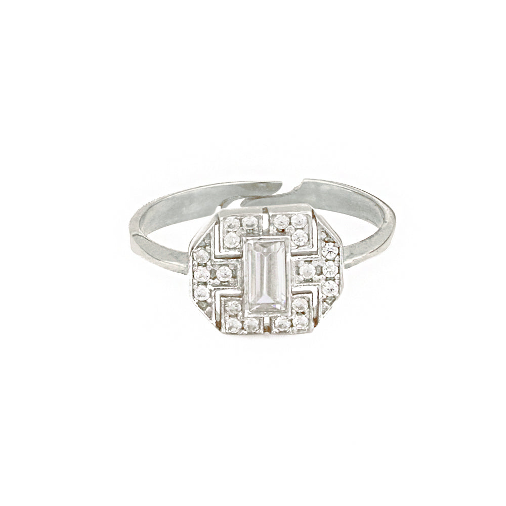 Sparkle Silver Ring Ms2465