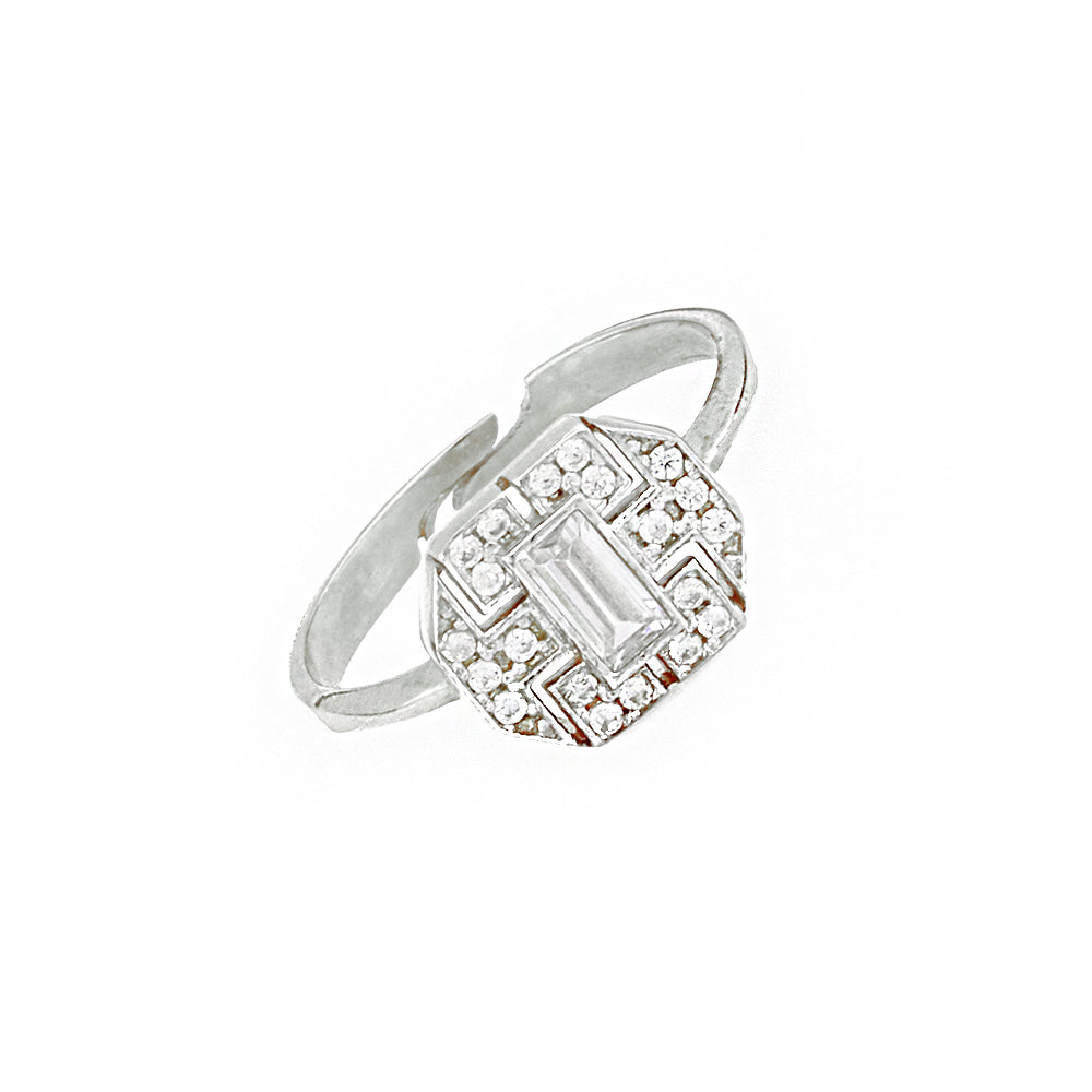 Sparkle Silver Ring Ms2465