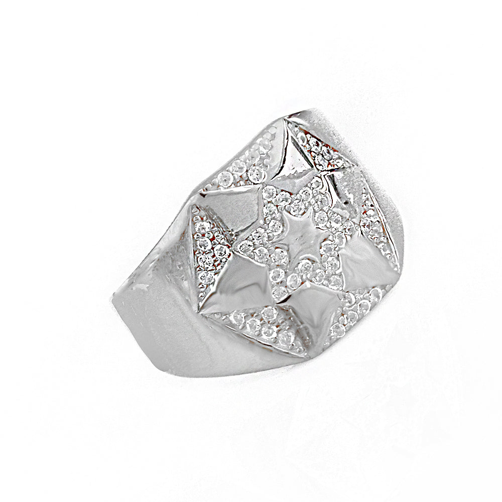 Chario Silver Ring Ms2478