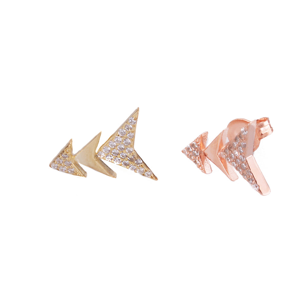 Arrow Silver Earring Ms2491