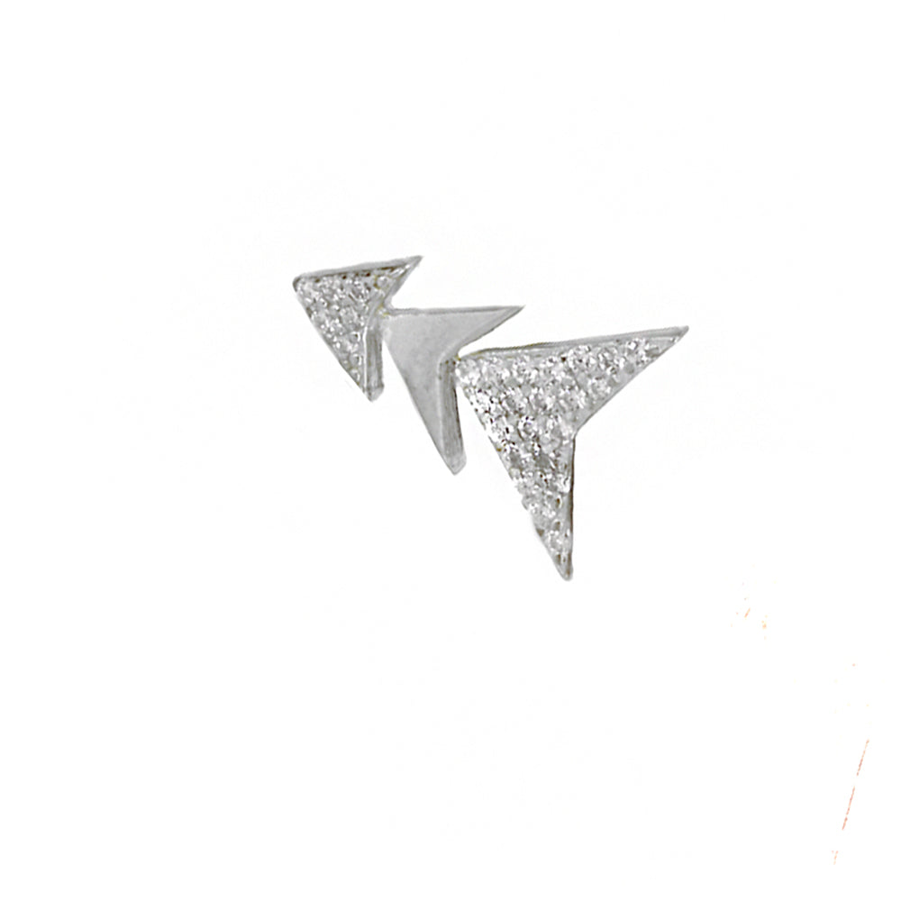 Arrow Silver Earring Ms2491