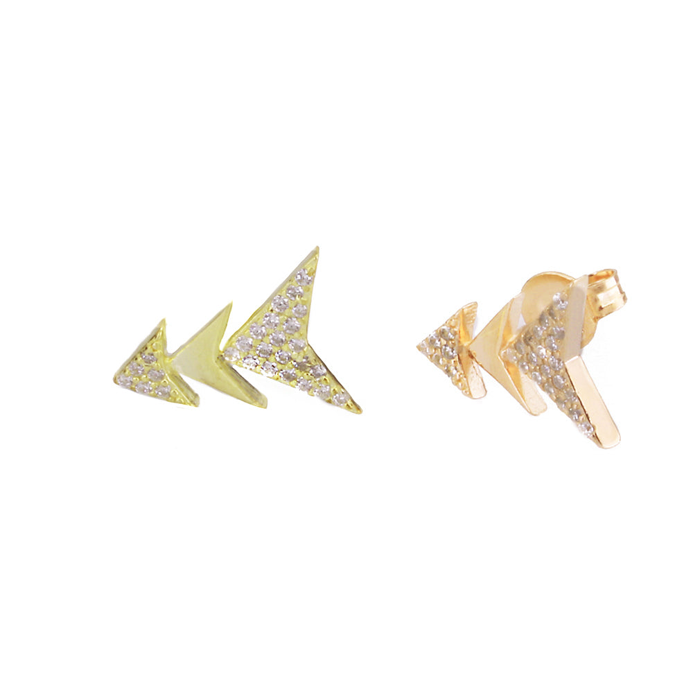 Arrow Silver Earring Ms2491