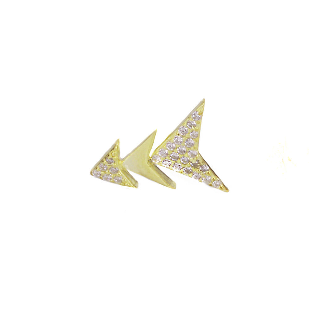 Arrow Silver Earring Ms2491