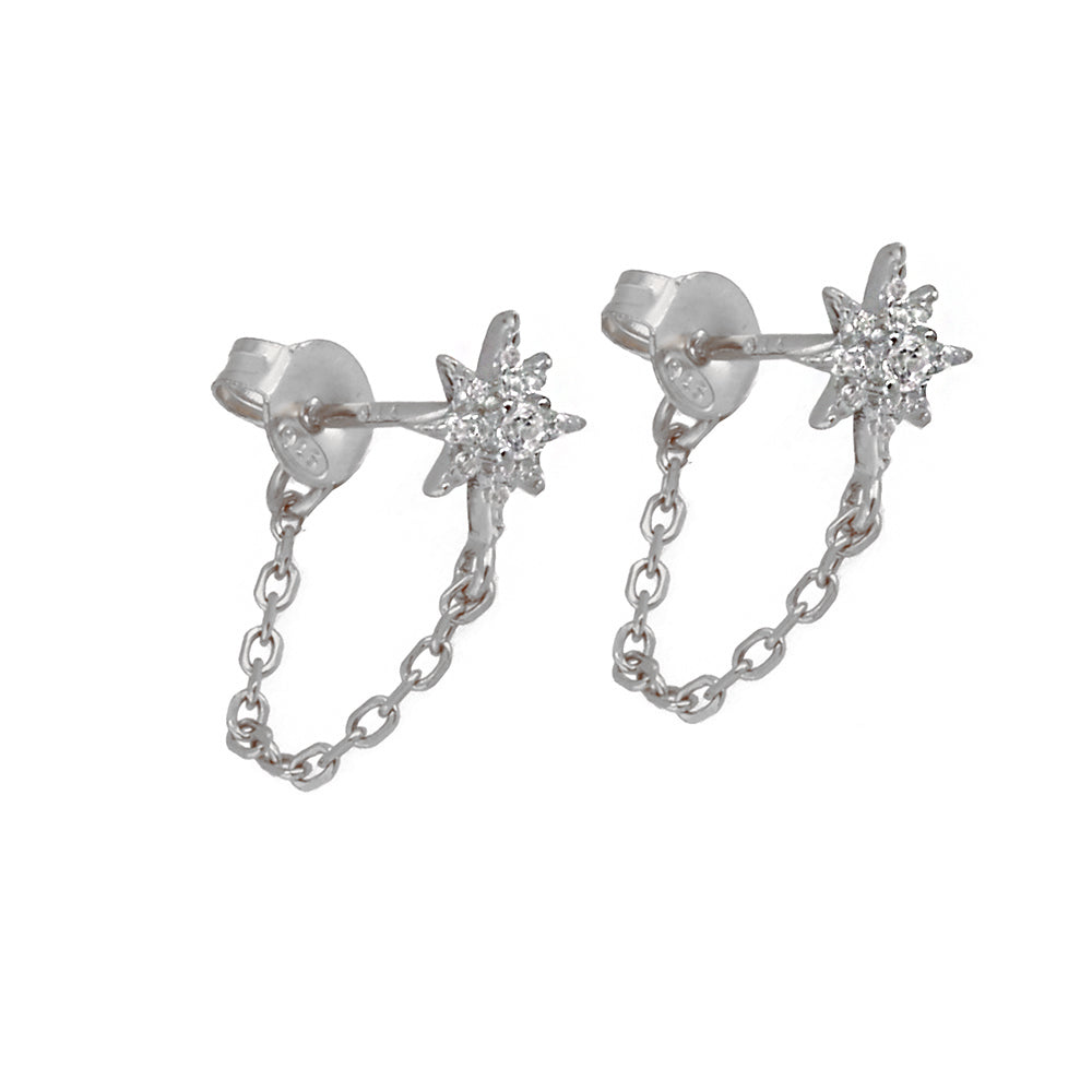 Lightning Silver Earring Ms2508