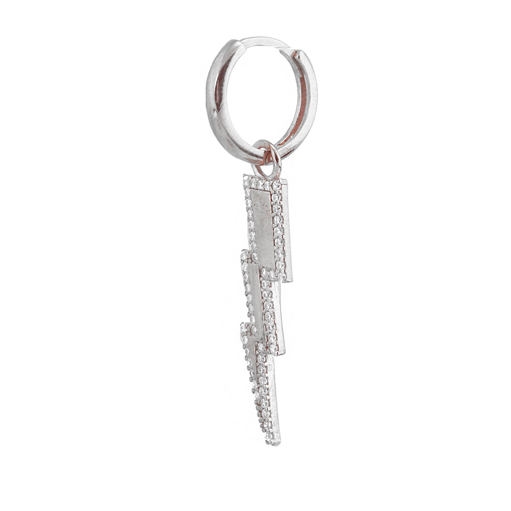 Lightning Silver Earring Ms2545