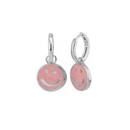 Smile Silver Earring Ms2562