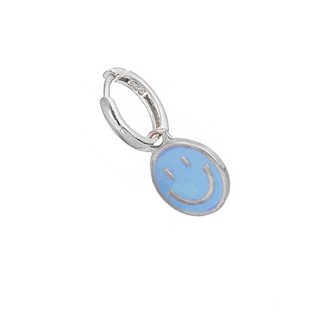 Smile Silver Earring Ms2563