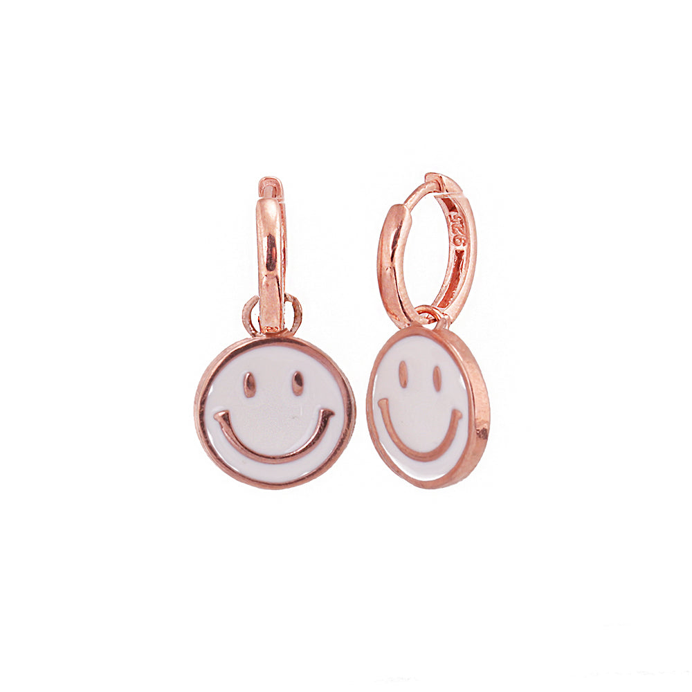 Smile Silver Earring Ms2564