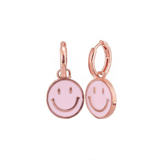 Smile Silver Earring Ms2568