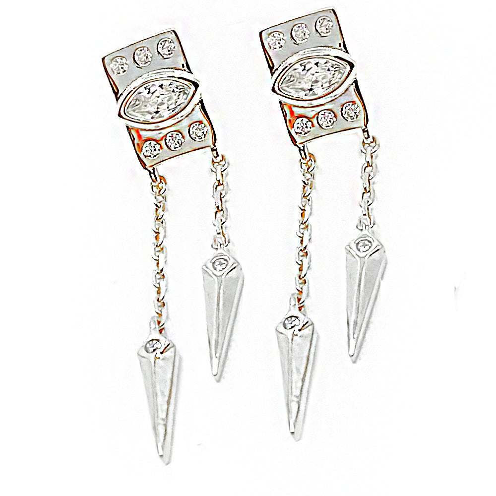 Sterling Silver Earrings Ms2722