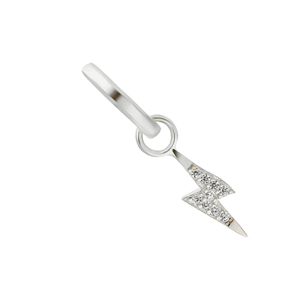 Lightning Silver Earring Ms2738