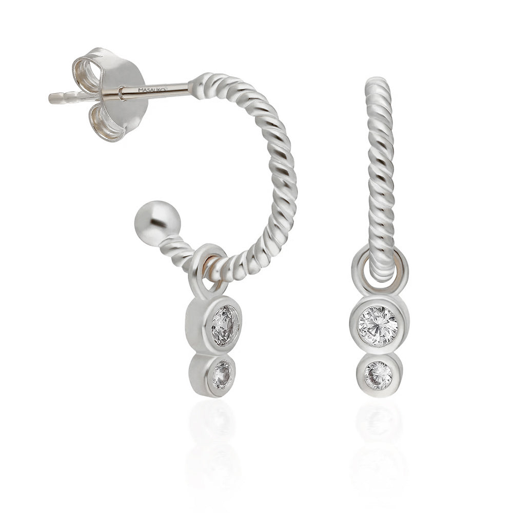 MiniO Silver Earring Ms2741