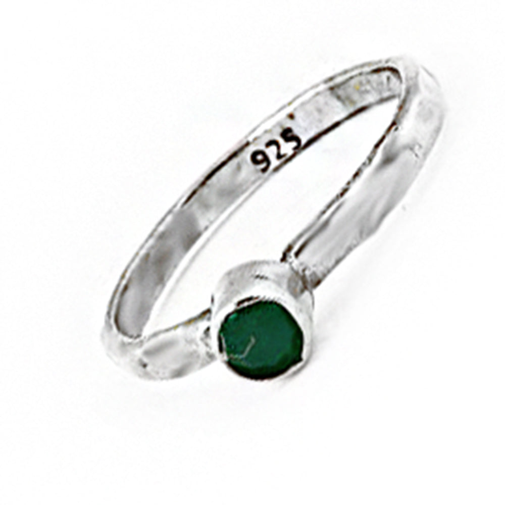 Natural Stone Silver Ring SB327