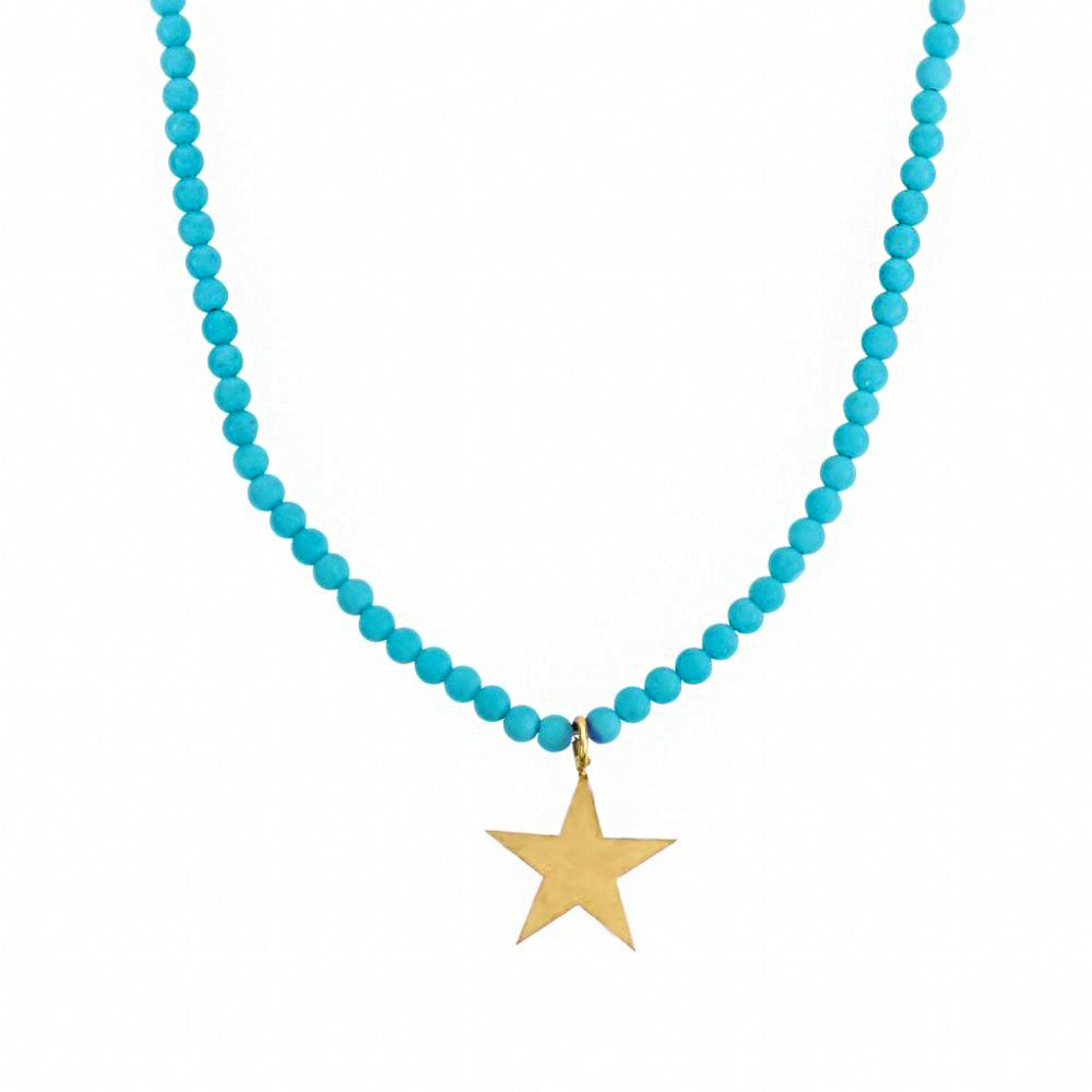 Star Silver Necklace SB404