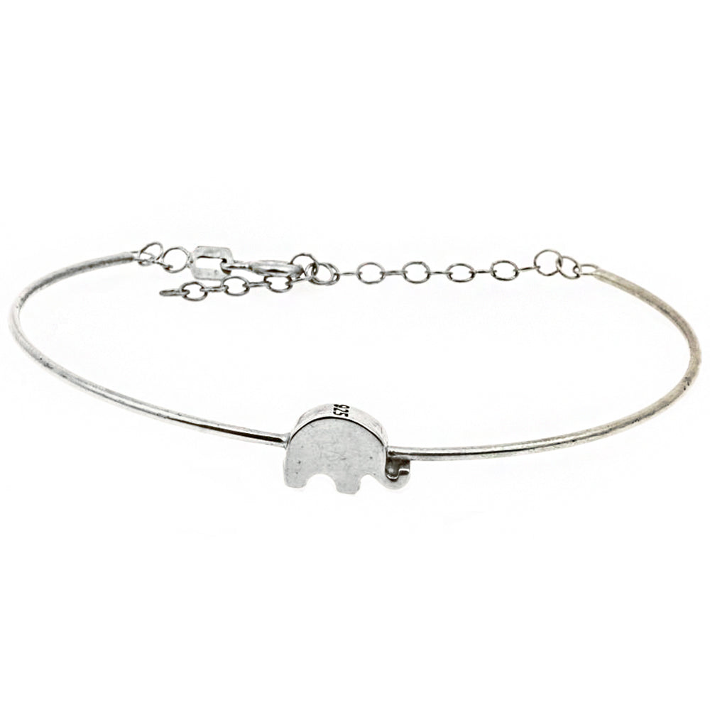 Elephant Silver Bracelet SB552