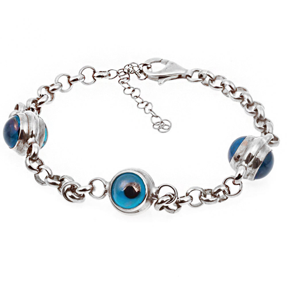 Cameye Silver Bracelet SB561