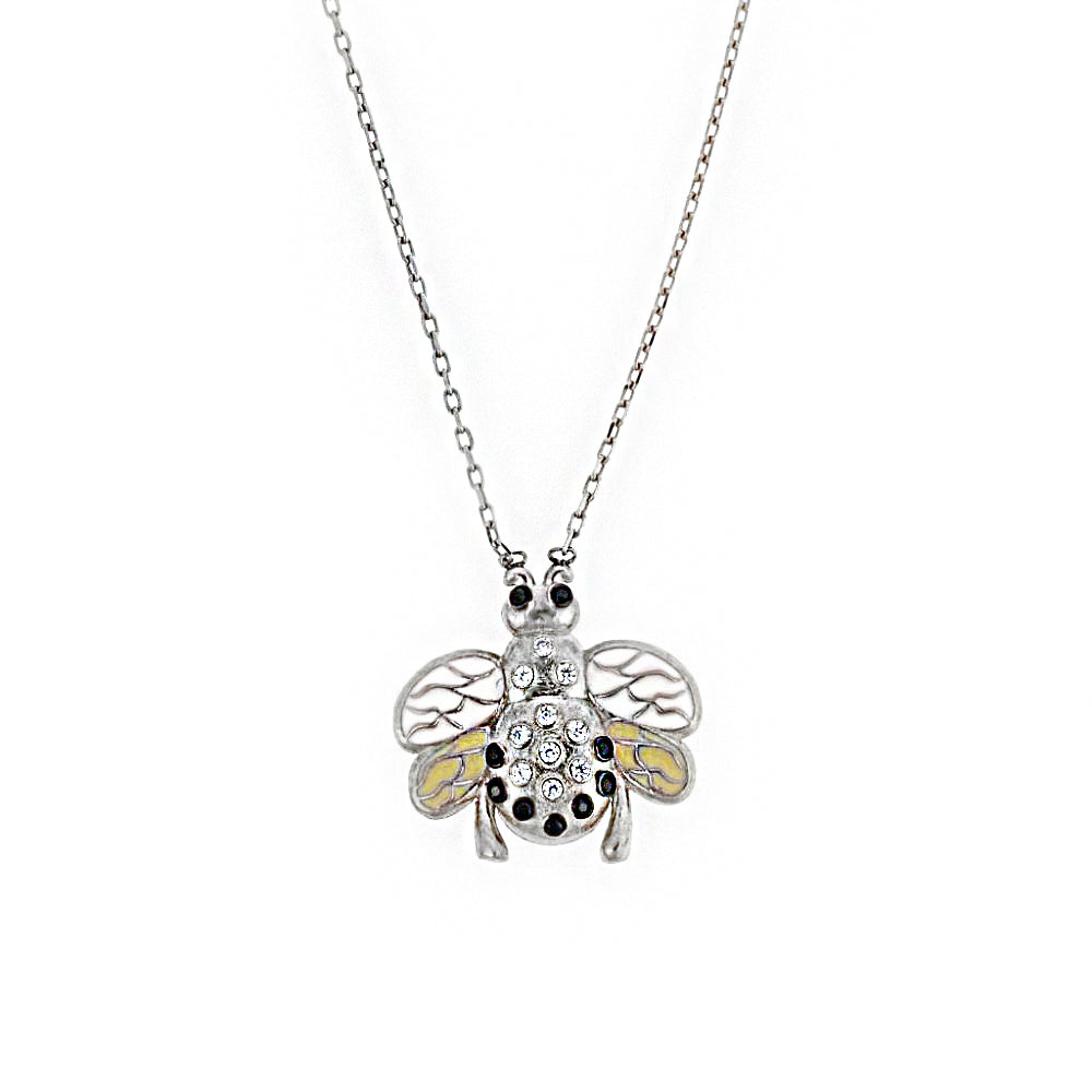 Bee Silver Necklace SB674