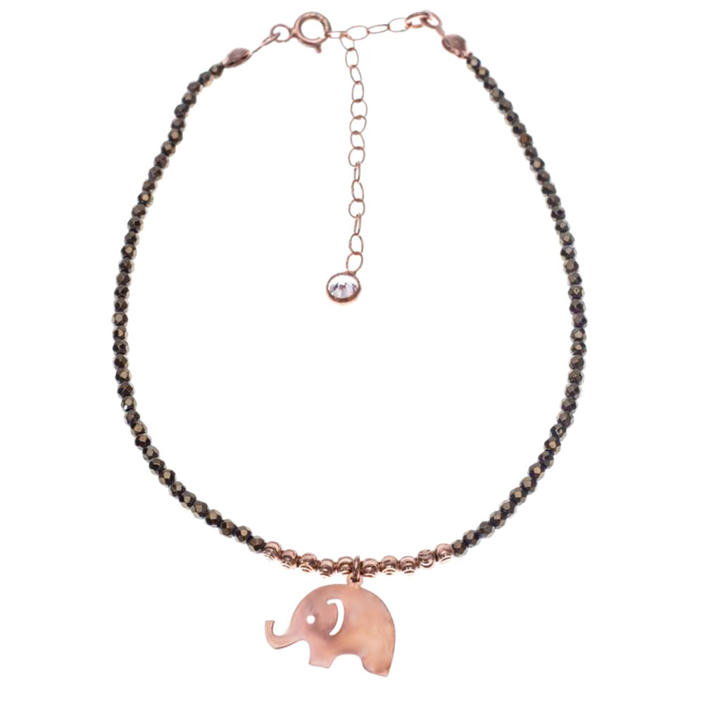 Elephant Silver Anklet SB694