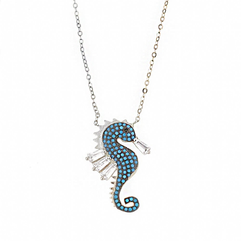 Seahorse Silver Necklace SB766