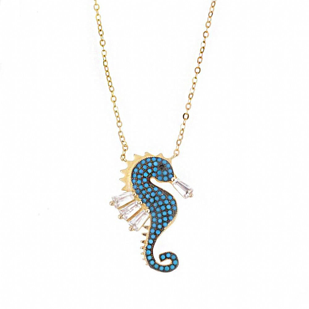 Seahorse Silver Necklace SB766