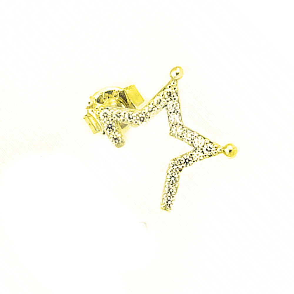 Star Silver Earrings SB944