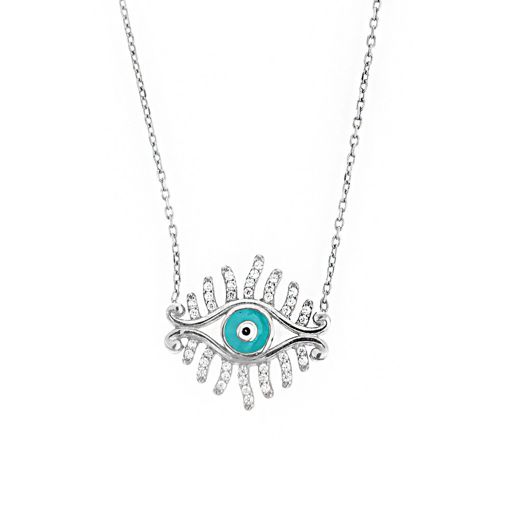 Eye Silver Necklace SB947