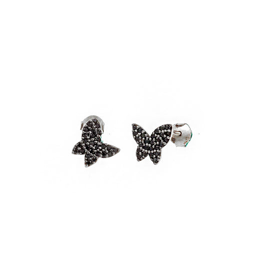 Butterfly Minimal Silver Earrings SB970