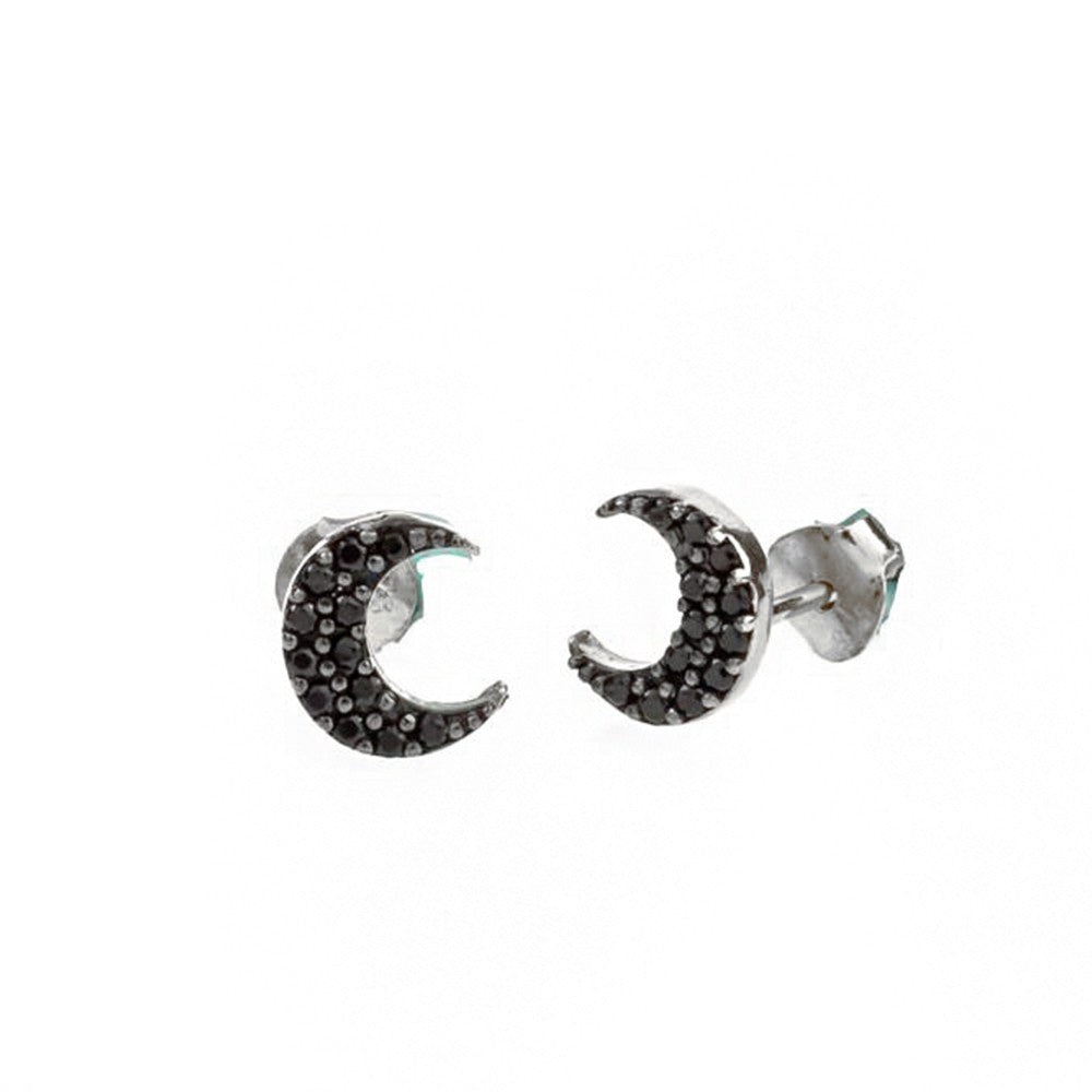 Moon Silver Earrings SB994